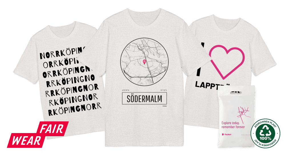 Tröja med PinShirt-tryck