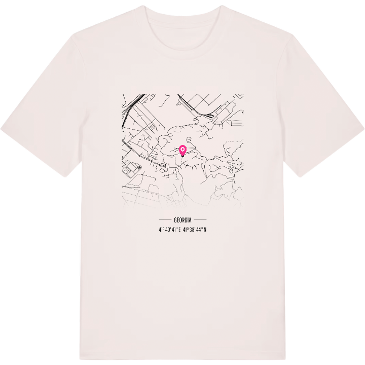 ქვედა სალიბაური kort T-shirt – t-shirt fra PinShirt