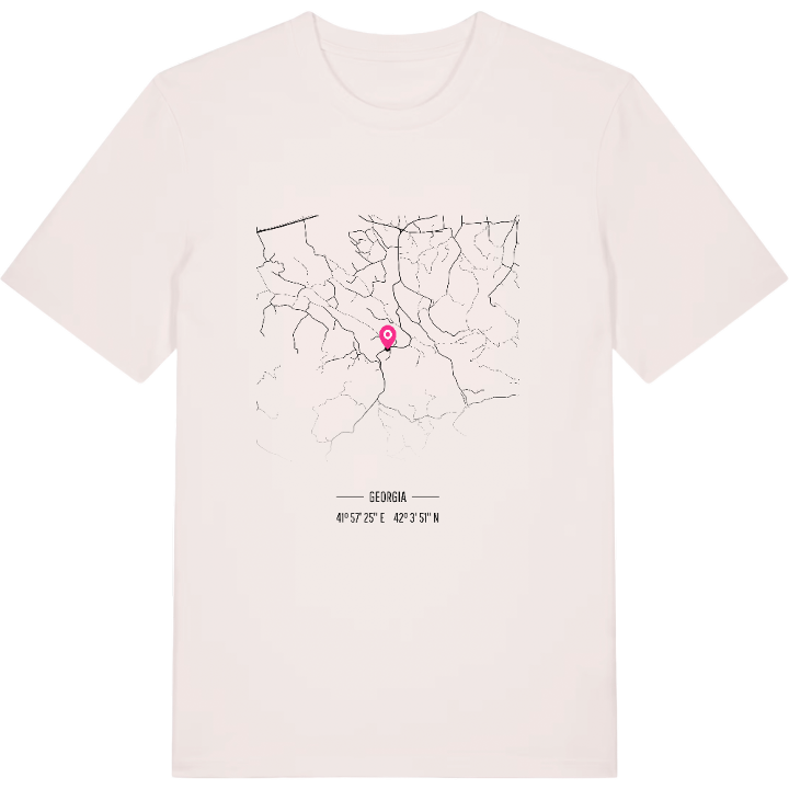ეწერი kort T-shirt – t-shirt fra PinShirt