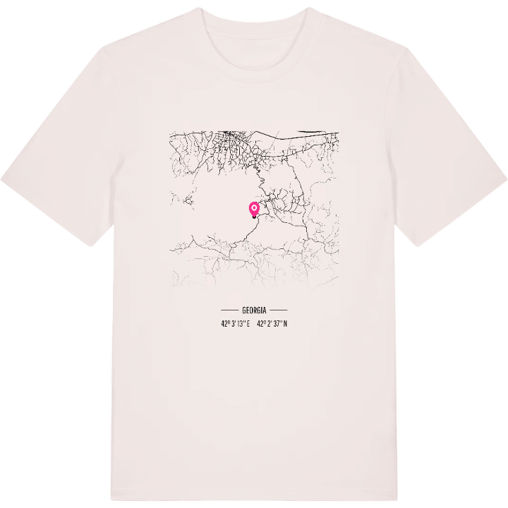 აცანის თემი kort T-shirt – t-shirt fra PinShirt