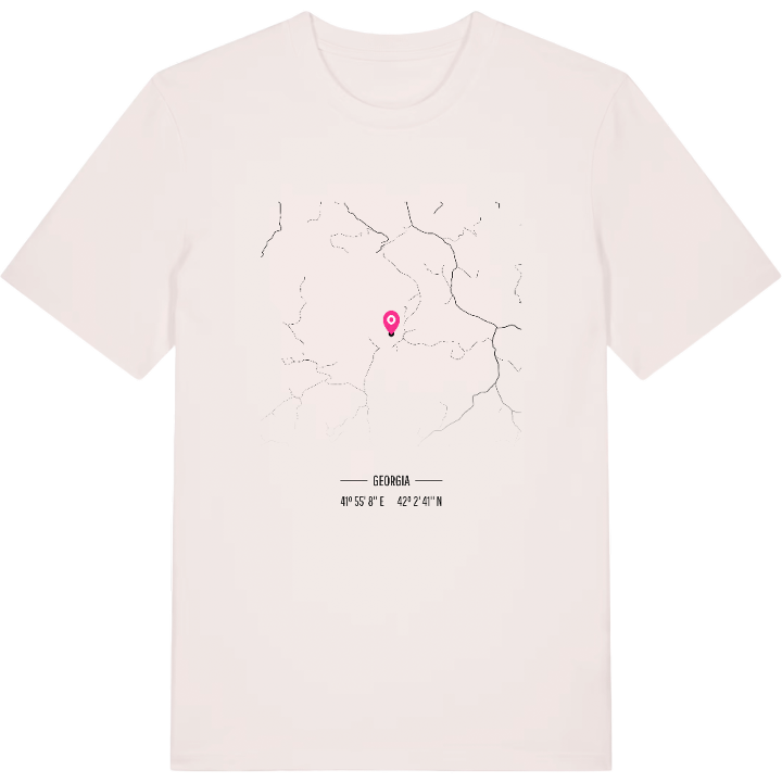 ჩანჩეთი kort T-shirt – t-shirt fra PinShirt