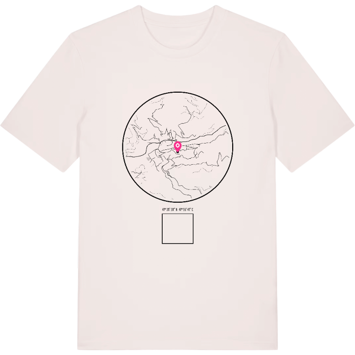 ქედა T-shirt – t-shirt fra PinShirt