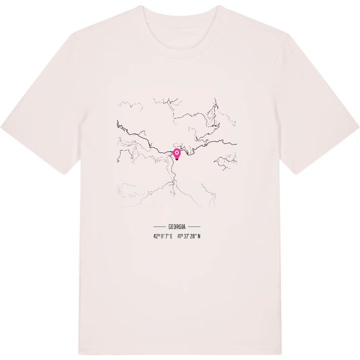 შუახევი kort T-shirt – t-shirt fra PinShirt