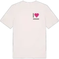 Jeg elsker სამტრედია t-shirt lille tryk