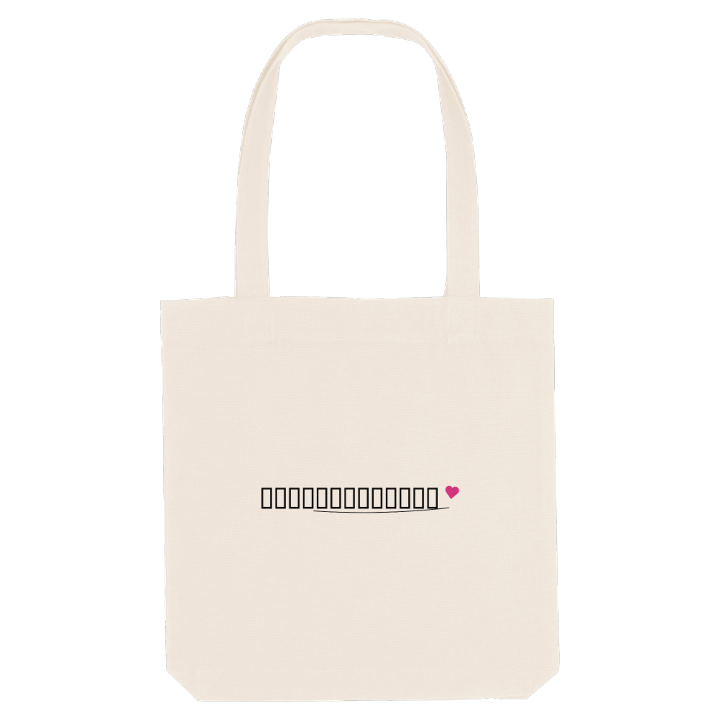 დედოფლისწყარო hjerte mulepose – mulepose fra PinShirt