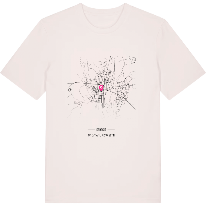 თიანეთი kort T-shirt – t-shirt fra PinShirt