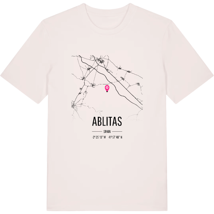 Ablitas kort T-shirt – t-shirt fra PinShirt
