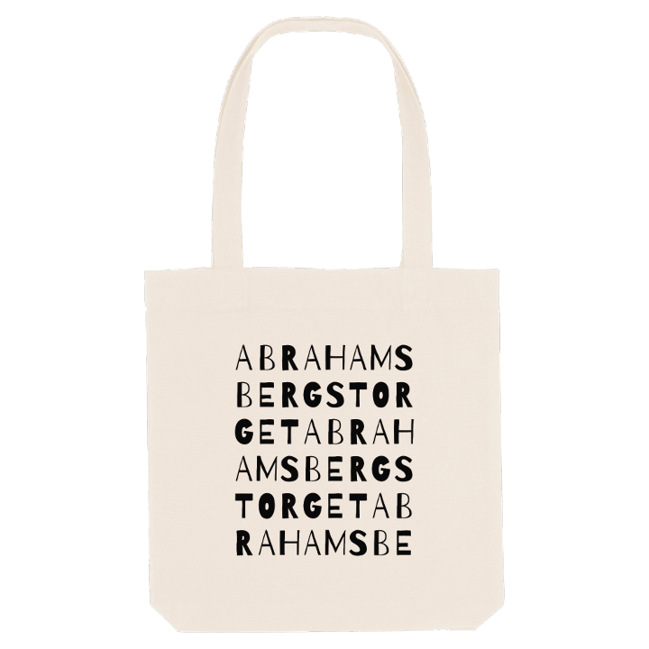 Abrahamsbergstorget ordleg mulepose – mulepose fra PinShirt