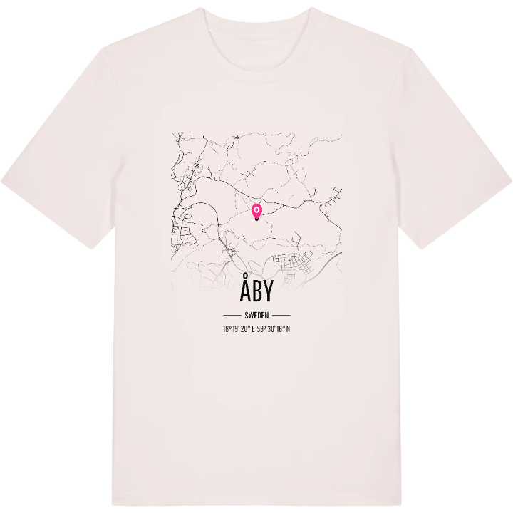Åby kort T-shirt – t-shirt fra PinShirt
