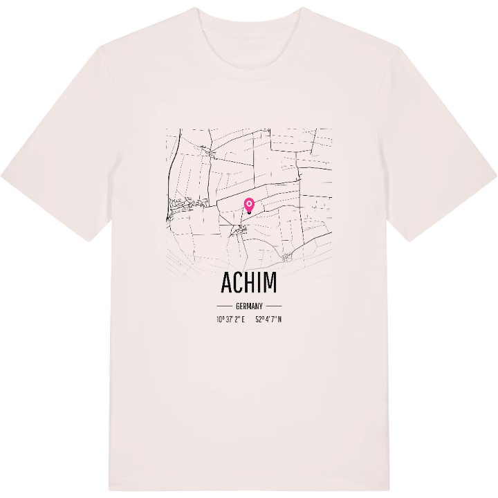 Achim kort T-shirt – t-shirt fra PinShirt