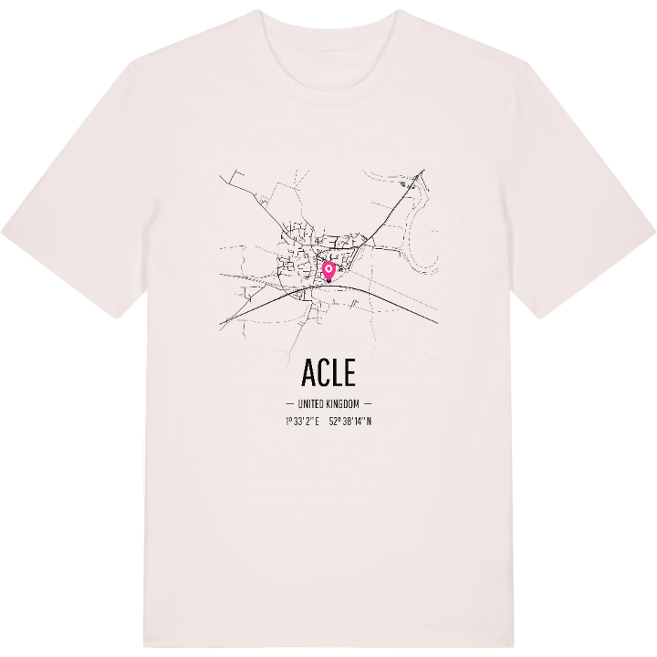 Acle kort T-shirt – t-shirt fra PinShirt