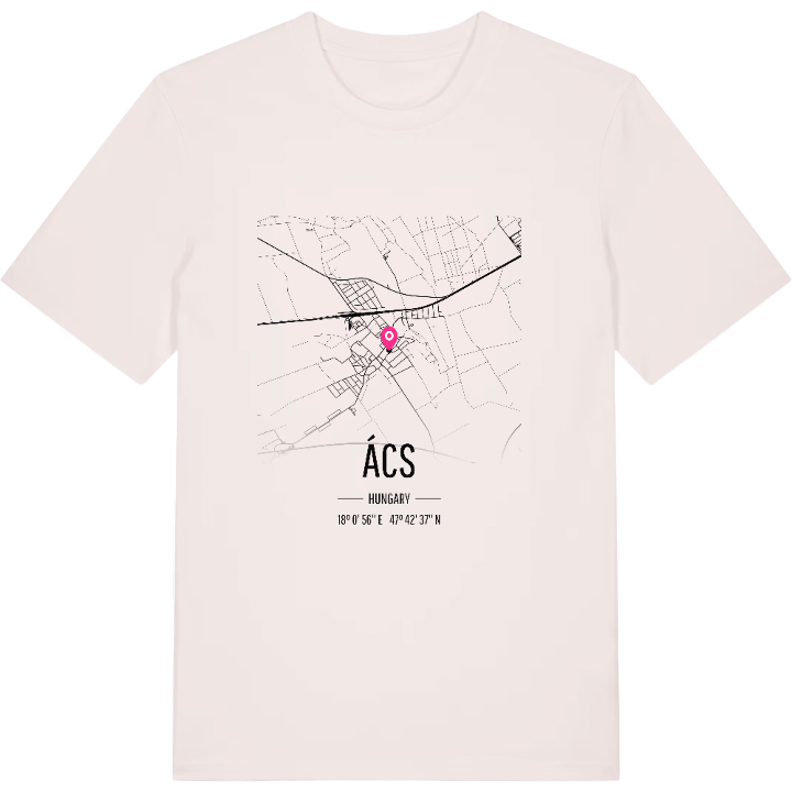 Ács kort T-shirt – t-shirt fra PinShirt