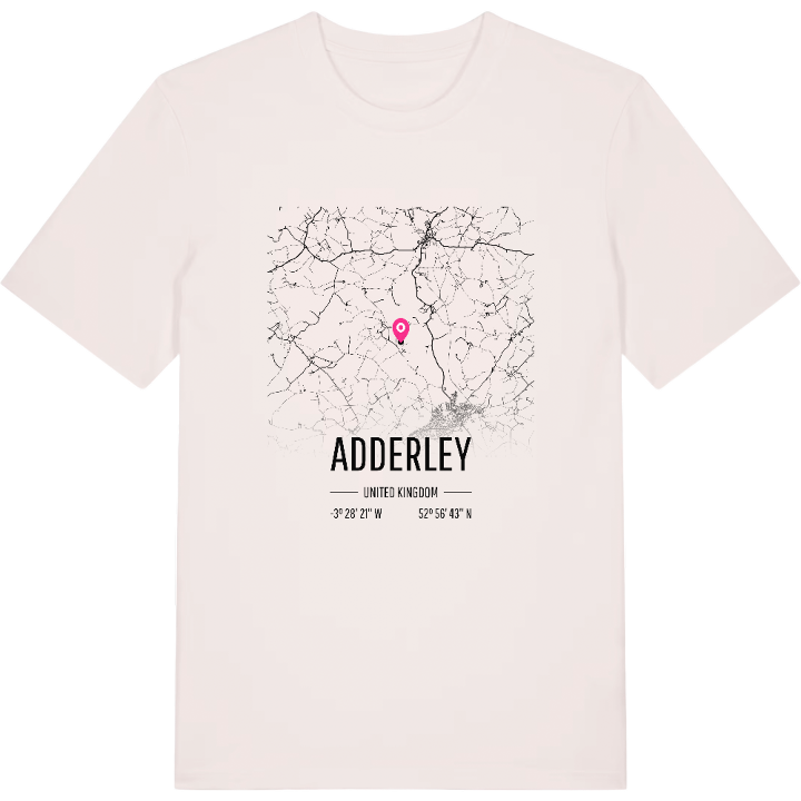 Adderley kort T-shirt – t-shirt fra PinShirt