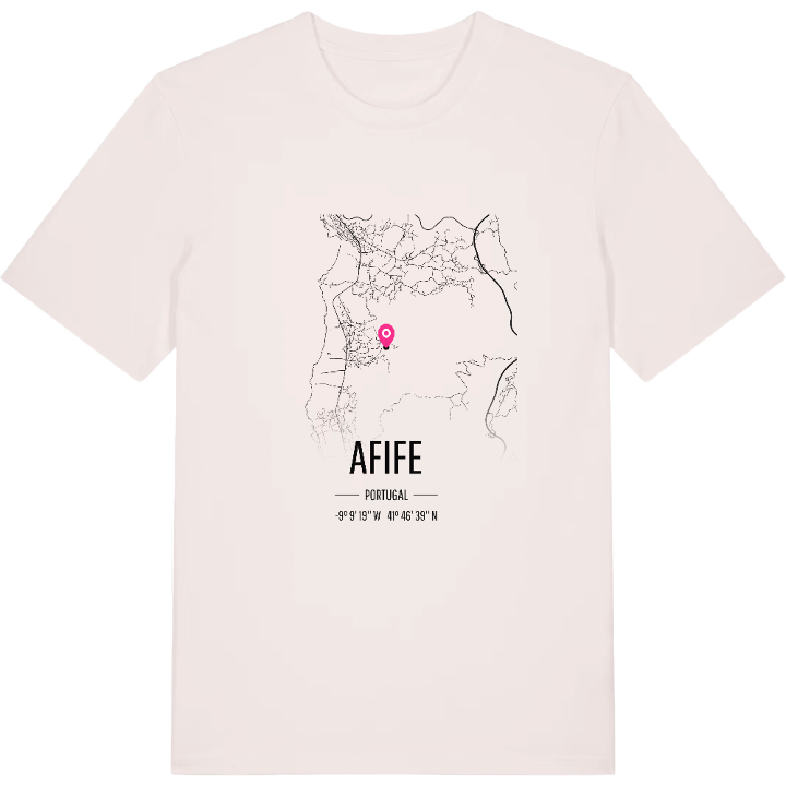 Afife kort T-shirt – t-shirt fra PinShirt