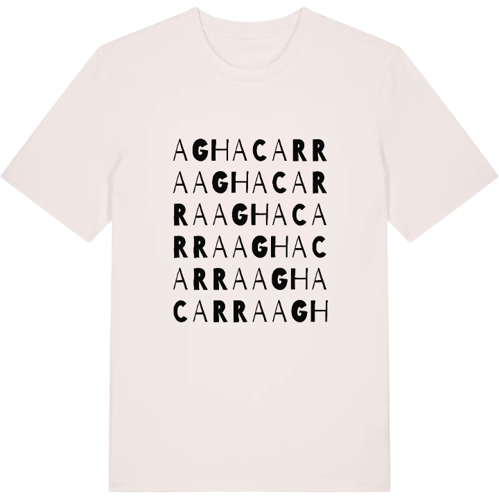 Aghacarra ordleg T-shirt – t-shirt fra PinShirt
