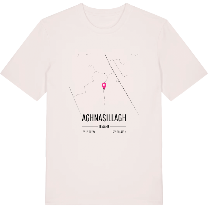 Aghnasillagh kort T-shirt – t-shirt fra PinShirt