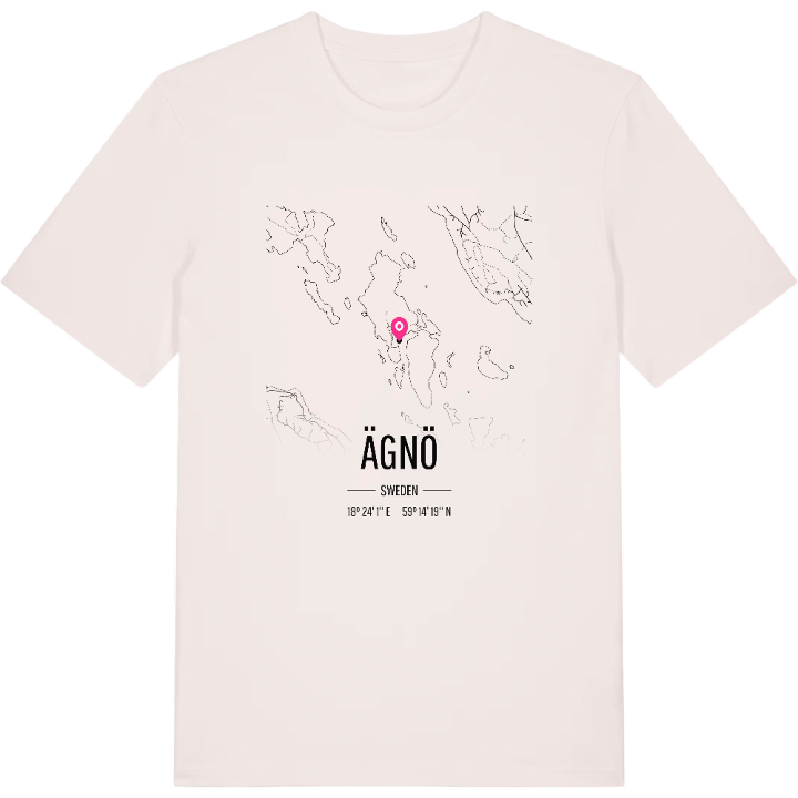 Ägnö kort T-shirt – t-shirt fra PinShirt