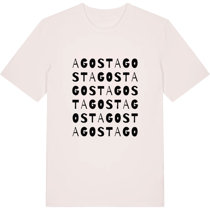 Agost ordleg T-shirt – t-shirt fra PinShirt