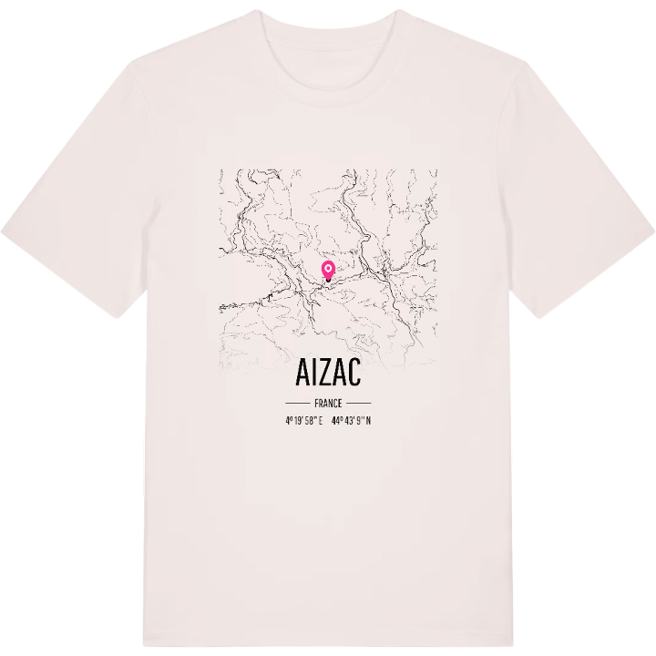 Aizac kort T-shirt – t-shirt fra PinShirt