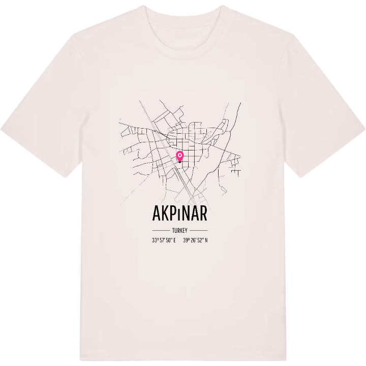 Akpınar kort T-shirt – t-shirt fra PinShirt