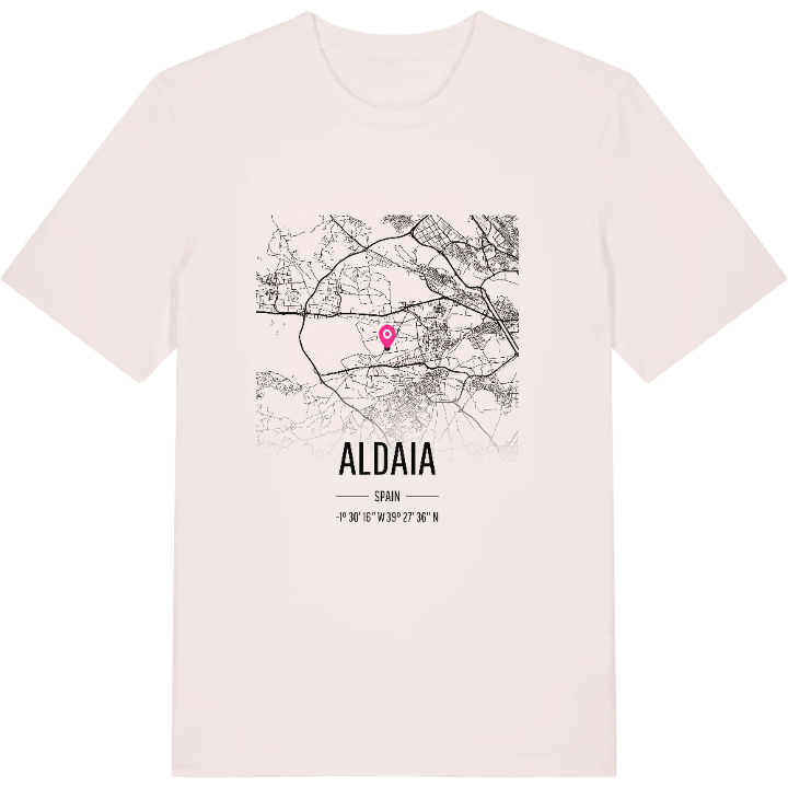 Aldaia kort T-shirt – t-shirt fra PinShirt