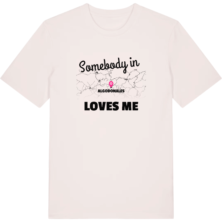 Nogen i Algodonales elsker mig T-shirt – t-shirt fra PinShirt