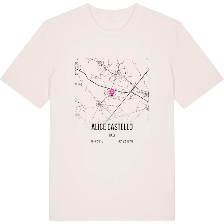 Alice Castello kort T-shirt – t-shirt fra PinShirt