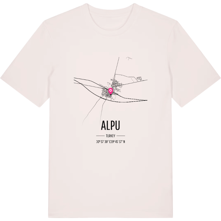 Alpu kort T-shirt – t-shirt fra PinShirt