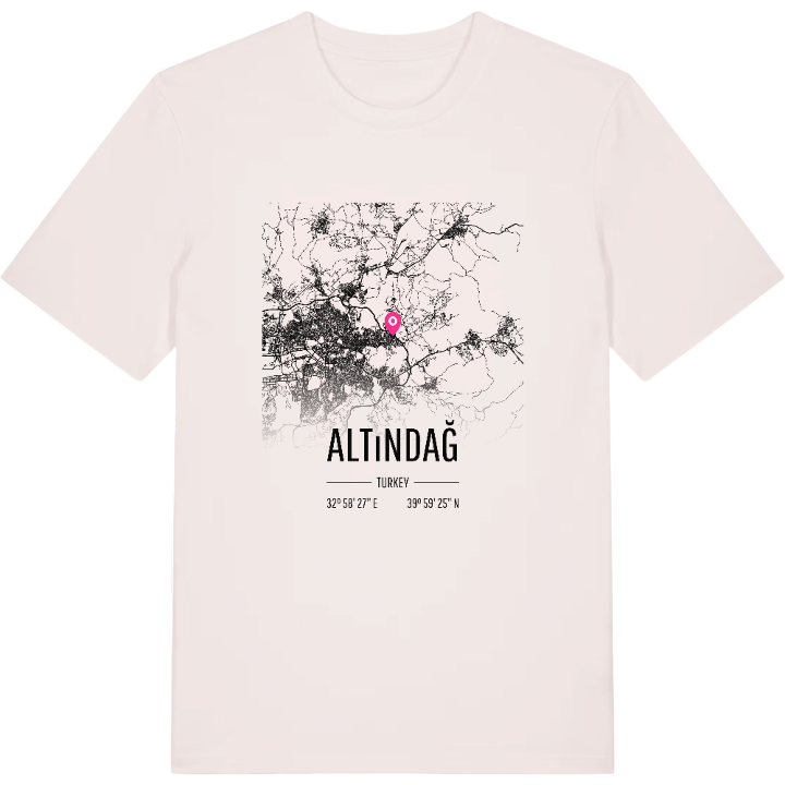 Altındağ kort T-shirt – t-shirt fra PinShirt