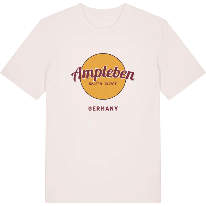 Ampleben cirkel T-shirt – t-shirt fra PinShirt