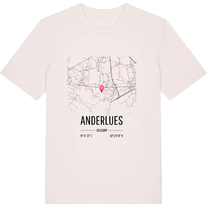 Anderlues kort T-shirt – t-shirt fra PinShirt