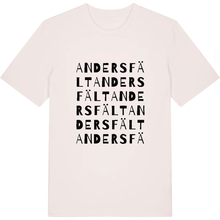 Andersfält ordleg T-shirt – t-shirt fra PinShirt