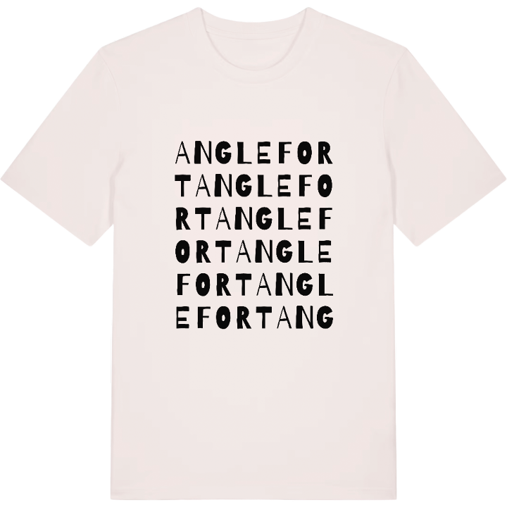 Anglefort ordleg T-shirt – t-shirt fra PinShirt