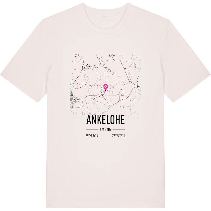 Ankelohe kort T-shirt – t-shirt fra PinShirt