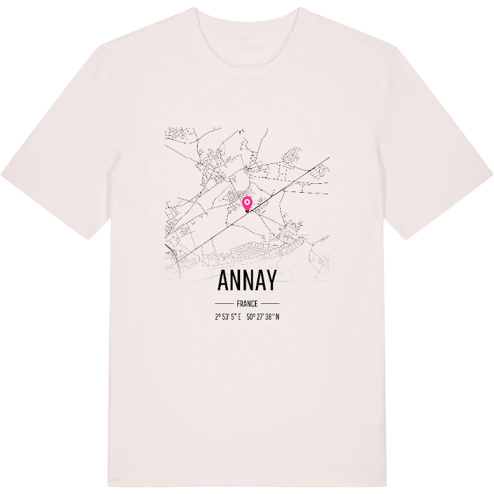 Annay kort T-shirt – t-shirt fra PinShirt