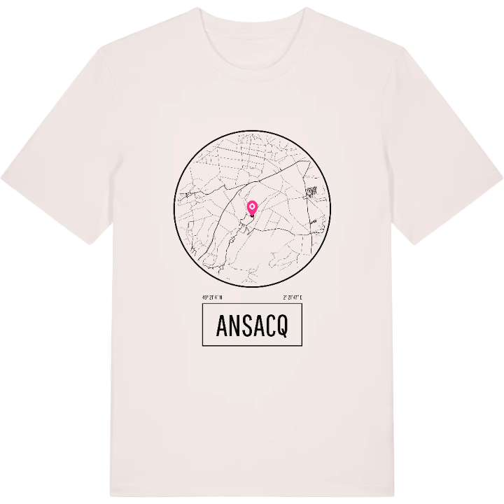 Ansacq T-shirt – t-shirt fra PinShirt