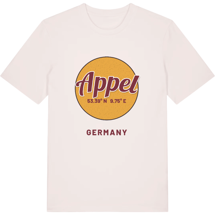 Appel cirkel T-shirt – t-shirt fra PinShirt