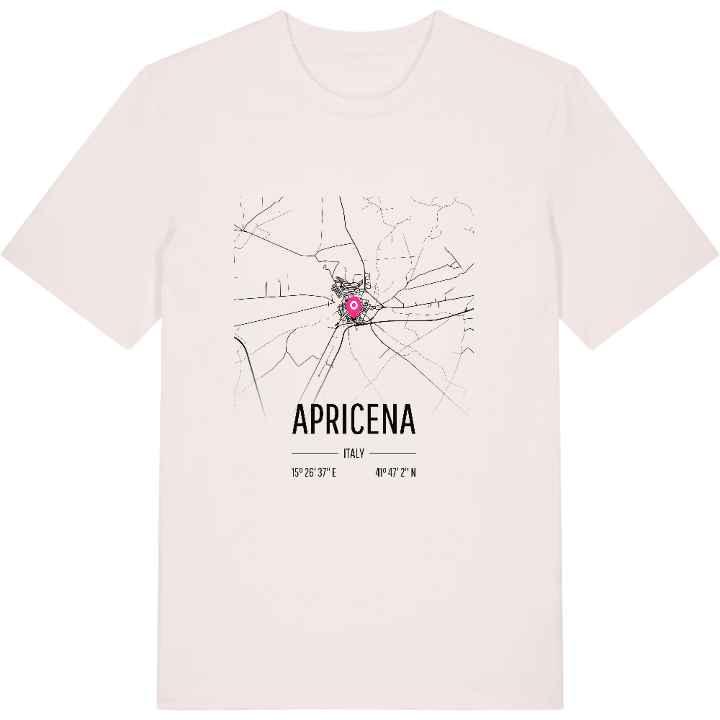Apricena kort T-shirt – t-shirt fra PinShirt