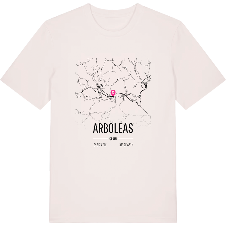 Arboleas kort T-shirt – t-shirt fra PinShirt
