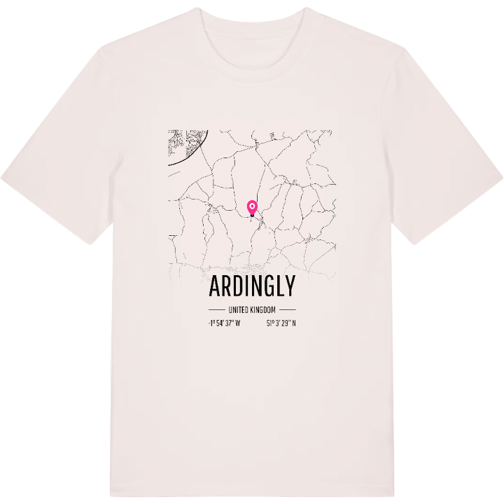 Ardingly kort T-shirt – t-shirt fra PinShirt