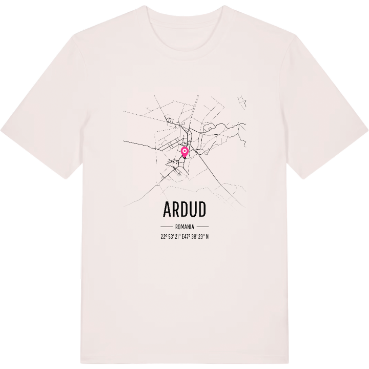 Ardud kort T-shirt – t-shirt fra PinShirt