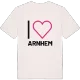 Jeg elsker Arnhem T-shirt stort tryk