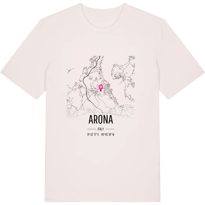 Arona kort T-shirt – t-shirt fra PinShirt