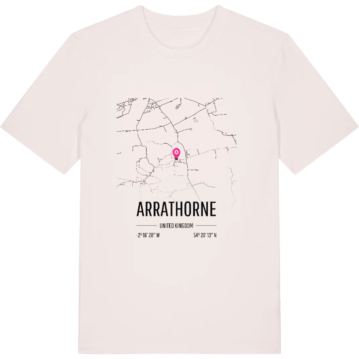 Arrathorne kort T-shirt – t-shirt fra PinShirt
