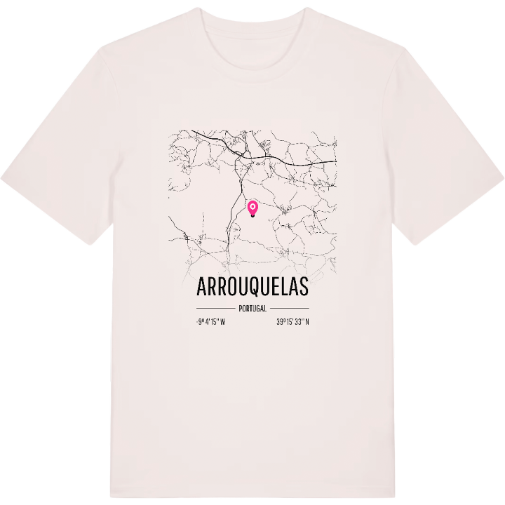 Arrouquelas kort T-shirt – t-shirt fra PinShirt