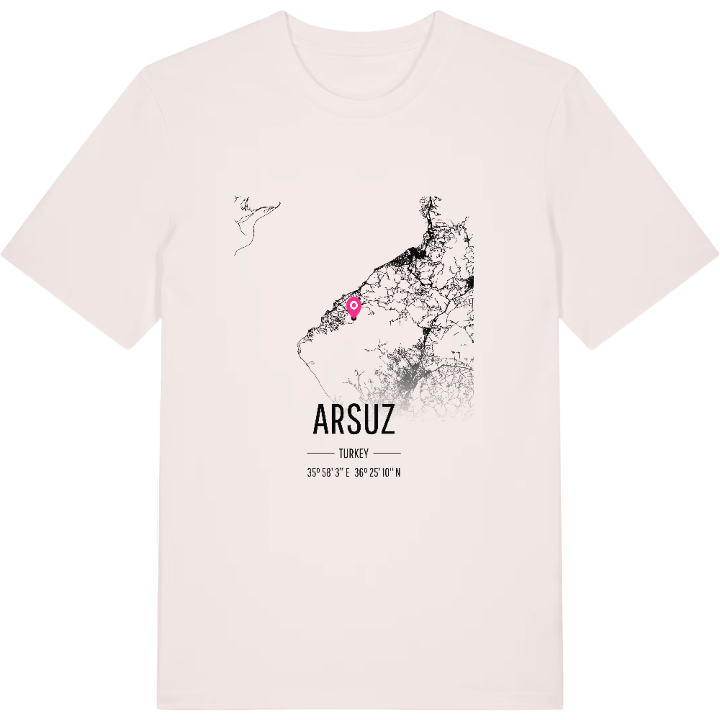 Arsuz kort T-shirt – t-shirt fra PinShirt