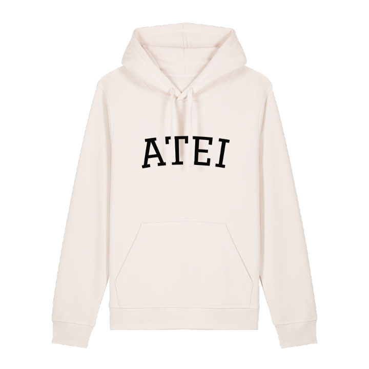 Atei buet hættetrøje – hættetrøje fra PinShirt