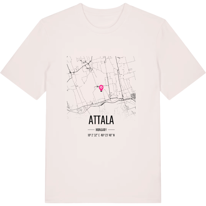 Attala kort T-shirt – t-shirt fra PinShirt