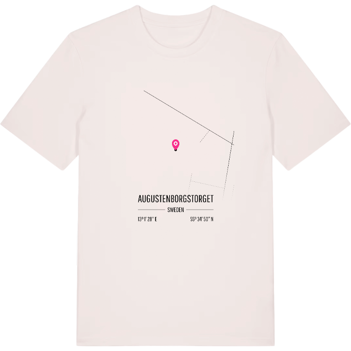 Augustenborgstorget kort T-shirt – t-shirt fra PinShirt