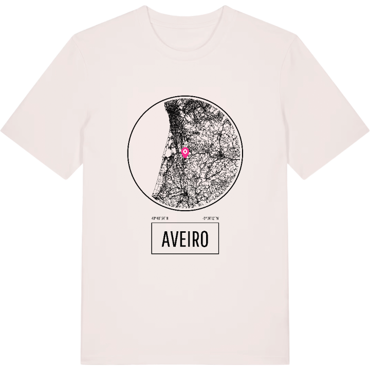 Aveiro T-shirt – t-shirt fra PinShirt